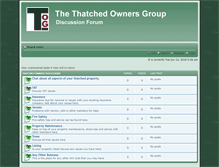 Tablet Screenshot of forum.thatched-group.com